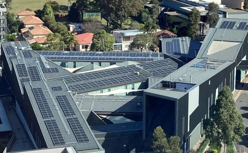 Nepean Hospital (NBMLHD) commercial solar project, Kingswood, NSW