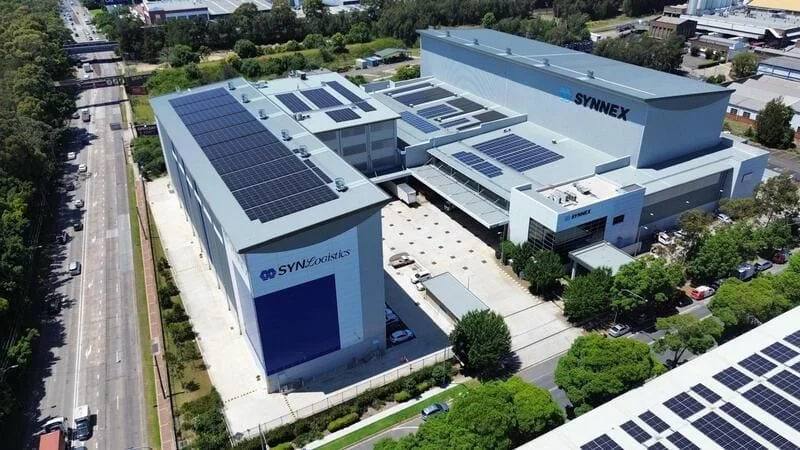 Synnex Australia commercial solar project, Lidcombe, NSW